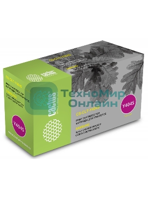 Картридж лазерный Cactus CS-CLT-Y404S желтый (1000 стр.) для Samsung SL-C430/C430W/C480/C480W/C480FW