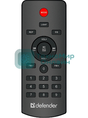 Портативная акустика Defender Rage 50 Вт Light/BT/FM/USB/LED/TWS черный