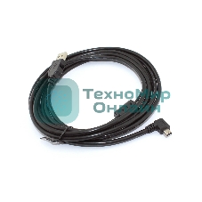 Кабель USB Type A на Mini USB угол влево 3 м