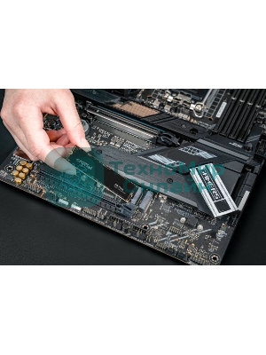 Накопитель SSD Crucial P3 Plus, 2Tb, PCIe 4.0 x4, M.2 2280, NVMe, R/W 5000/4200
