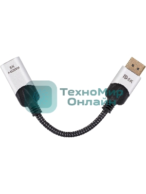 Адаптер DisplayPort(M) ---> HDMI(F) 0.15m 8K@60Hz VCOM
