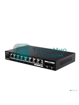 Коммутатор сетевой Tenda TEM2010X Настольное исполнение 8x10Base-T/100Base-TX/1000Base-T 2xSFP+ 12 Вт TEM2010X