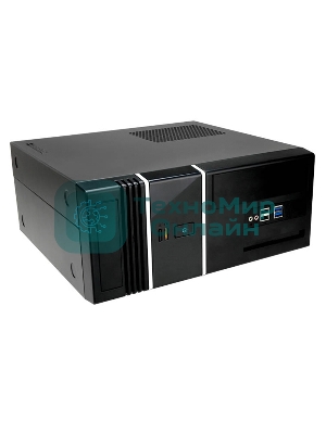 Компьютерный корпус INWIN BK623BL USB 3.0 (Micro-ATX, RB-S400BN1-0, 400W, 2xUSB 3.0, 2xUSB 2.0+Audio, черный)