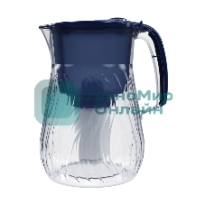 Фильтр Кувшин Аквафор, Орлеан синий, Объем воронки/кувшина 4,2л. Ресурс 350л. Удаляет механические и органические примеси, активный хлор, тяжелые металлы, сохраняет магний.