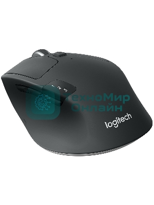 Мышь беспроводная Logitech M720 Triathlon черный, 1000 dpi, радиоканал, Bluetooth, USB, кнопки - 8