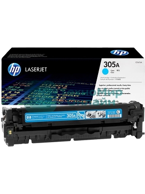 Картридж лазерный HP CE411A голубой CLJ Pro 300 Color M351/Pro 400 Color M451/Pro 300 Color MFP M375/Pro 400 Color MFP M475 (2 600 стр.)