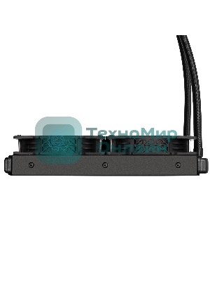 Система жидкостного охлаждения ExeGate BlackWater-240.PWM.ARGb черный, 120 мм, алюминий, 2000 об/мин, 27 дБ, 4 pin, 220 Вт