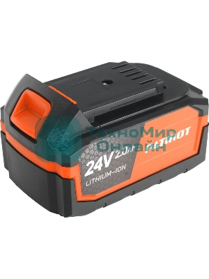 Батарея аккумуляторная Li-ion для шуруповертов Patriot серии The One, Модели: BR 241Li/h, Емкость аккумулятора: 2,0 Ач, Напряжение: 24В