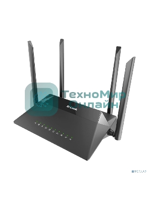 Беспроводной двухдиапазонный гигабитный маршрутизатор D-Link DIR-853/URU/R3A AC1300 Wave 2 с поддержкой технологии MU-MIMO, 3G/LTE и USB-портом 3.0