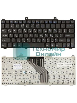 Клавиатура для ноутбука Dell Inspiron 700M 710M черная