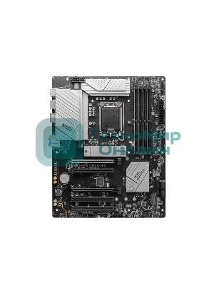 Материнская плата MSI PRO B760-P II, LGA 1700, Intel B760, 4xDDR5, 4xSATA, 2xM.2, 1xPCI-E 4.0 x16, 1xPCI-E 4.0 x4, 3xPCI-E 3.0 x1, 1xHDMI, 1xDP, 1xRJ45 2.5Gb, 1xUSB-C 3.2 Gen 2, 2xUSB-A 3.2 Gen 1, 2xUSB-A 2.0, 5x3.5мм, TOSLINK, 7.1, Standard-ATX