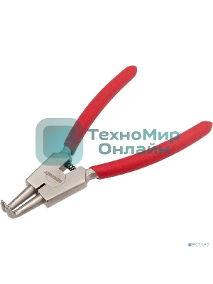 Щипцы для стопорных колец Rexant разжим загнутый 160 мм, обливные рукоятки