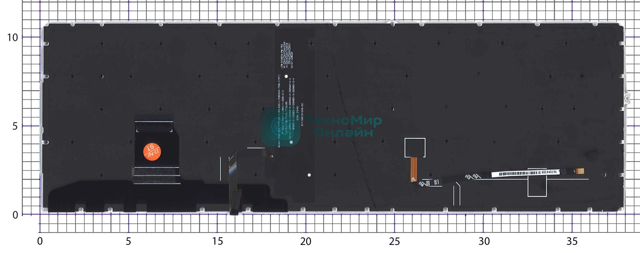 Клавиатура для ноутбука HP Elitebook 850 855 G7 G8 черная с подсветкой и указателем