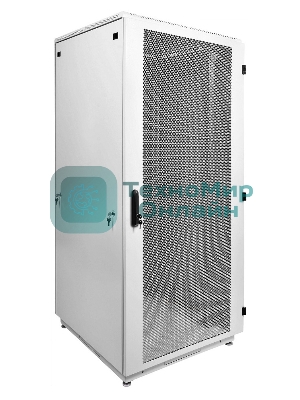 Шкаф телекоммуникационный напольный 42U (800x1000) дверь перфорированная (3 места), ШТК-М-42.8.10-4ААА