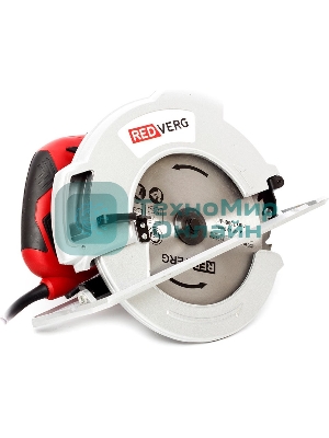 Дисковая пила RedVerg RD-CS220-85. 2200Вт; диск 235/30мм; 4700 об/мин; пропил: при 90