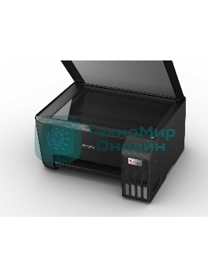 МФУ струйное Epson L3250 (C11CJ67412/C11CJ67418/C11CJ67405/C11CJ67408/C11CJ67503/C11CJ67508/C11CJ67523), A4, цветное, печ. до 33 стр/мин. (ч/б) до 15 стр/мин. (цвет), скан. до 11 стр/мин. (ч/б) 28 стр/мин. (цвет), 1440 x 5760 dpi (печать) 1200x2400dpi (скан.), USB, Wi-Fi