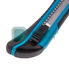 Нож Gross 170 мм, обрезин. ABS - корпус, выдв.сегм. лезвие 18 мм (SK-5), метал. напр-щая, 5 лезвий