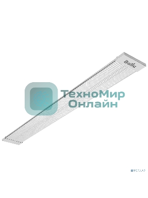 Обогреватель инфракрасный Ballu BIH-APL-1.5-M серый, 1500 Вт, 30 м2