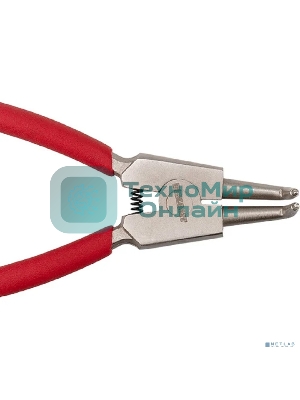 Щипцы для стопорных колец Rexant разжим загнутый 160 мм, обливные рукоятки