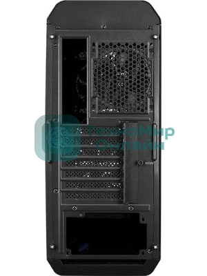 Компьютерный корпус Aerocool/Formula Aero One Eclipse-G-BK-v1 черный без БП ATX 4x120мм 2xUSB 3.0 audio