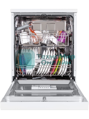 Посудомоечная машина Maunfeld MWF12S, белый, 59.8 см, 12 компл., 52 дБ, класс A+