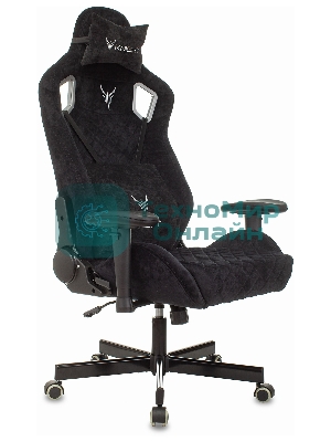 Кресло Бюрократ Knight Outrider Light-20 черный, ткань, 120 кг, механизм качания