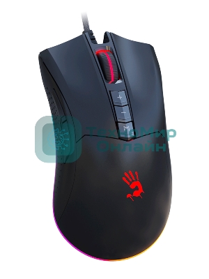 Мышь проводная A4Tech Bloody ES9 Plus черный, 10000 dpi, USB, кнопки - 8
