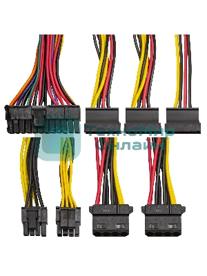 Блок питания ExeGate TPS400 (EX292227RUS), 400Вт, 80мм, черный