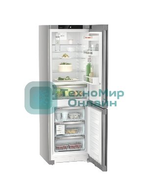 Холодильник Liebherr CBNsfc 5223-22 001 серебристый двухкамерный 216/94л морозилка снизу, No Frost