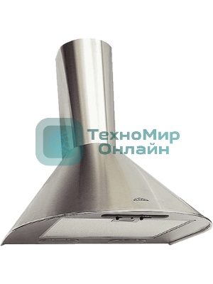 Вытяжка каминная Elikor Эпсилон 50Н-430-П3Л нержавеющая сталь/серебро, 50 см, 430 куб. м/ч, 54 дБ