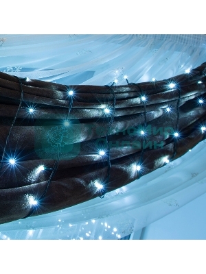 Гирлянда светодиодная Neon-night универсальная 200 LED белые 20 метров, с контроллером