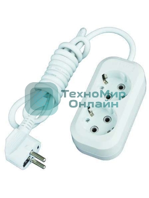 Удлинитель Universal Е-302 5 м ПВС 3x1 2 гн. с/з