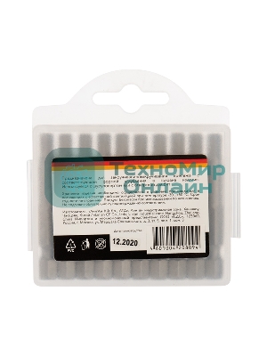 Бита шестигранная Kranz HEX-5х50 мм для шуруповерта (упак 10 шт.)