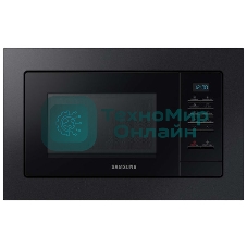 Микроволновая печь Samsung MS20A7013AB/BW черный (встраиваемая)