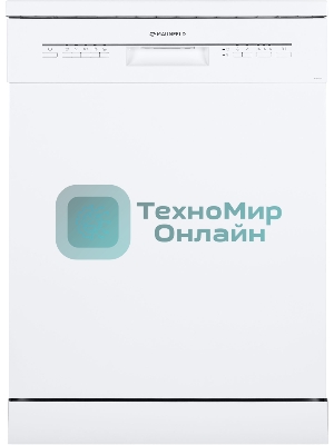 Посудомоечная машина Maunfeld MWF12S, белый, 59.8 см, 12 компл., 52 дБ, класс A+