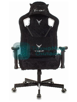 Кресло Бюрократ Knight Outrider Light-20 черный, ткань, 120 кг, механизм качания