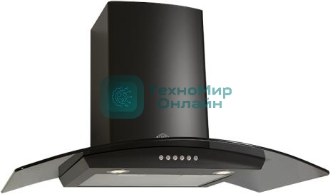 Вытяжка каминная Elikor Аметист S4 60П-700-Э4Д черный, 60 см, 700 куб. м/ч, 52 дБ