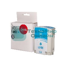 Картридж струйный Sakura C4911A (№82 Cyan) для HP, голубой, 72 мл.