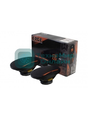 Колонки автомобильные Edge EDBX69-E1 300Вт 4Ом 16x24см (6x9дюйм) (ком.:2кол.) коаксиальные трехполосные