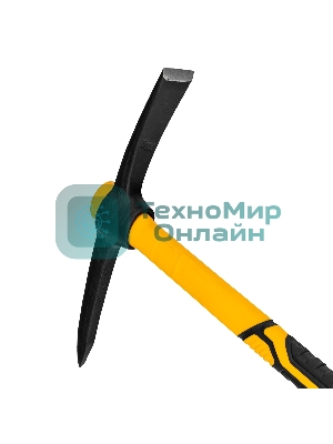 Кирка Denzel 700 г, фибергласовая обрезиненная рукоятка 385 мм