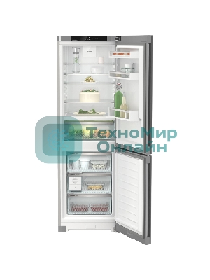 Холодильник Liebherr CBNsfc 5223-22 001 серебристый двухкамерный 216/94л морозилка снизу, No Frost