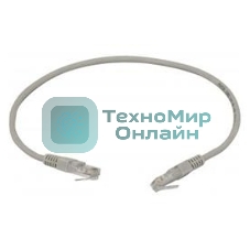 Патч-корд литой 5E Copper 0,5m