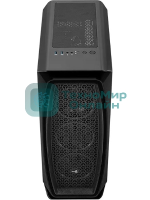 Компьютерный корпус Aerocool/Formula Aero One Eclipse-G-BK-v1 черный без БП ATX 4x120мм 2xUSB 3.0 audio