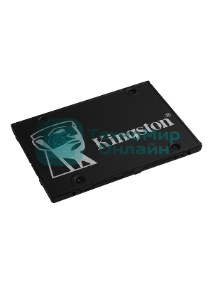 Накопитель SSD Kingston KC600, 1Tb, SATA III, 2.5