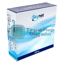 Кабель SkyNet Premium FTP outdoor 4x2x0,51 на тросу, медный, FLUKE TEST, кат.5e, однож., 100 м, box, черный