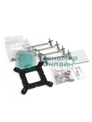 Система жидкостного охлаждения ExeGate BlackWater-240.PWM.ARGb черный, 120 мм, алюминий, 2000 об/мин, 27 дБ, 4 pin, 220 Вт