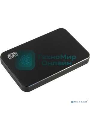 Внешний корпус для HDD AgeStar 3UB2A18 SATA алюминий черный 2.5