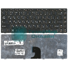 Клавиатура для ноутбука Lenovo IdeaPad G360 черная с рамкой