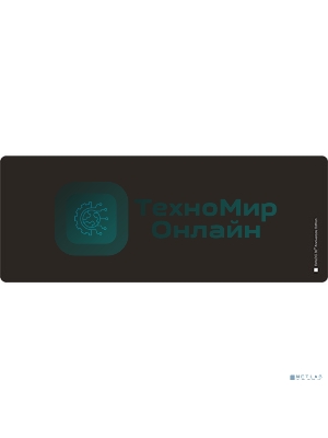 Игровая поверхность для клавиатуры и мыши Dialog PM-H50, черная, размер 700х300х3мм