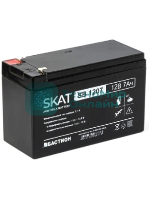 Батарея для ИБП SKAT SB 1207 (12V 7Ah)